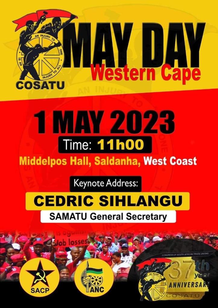  CoSATU May Day 2023 - Western Cape 