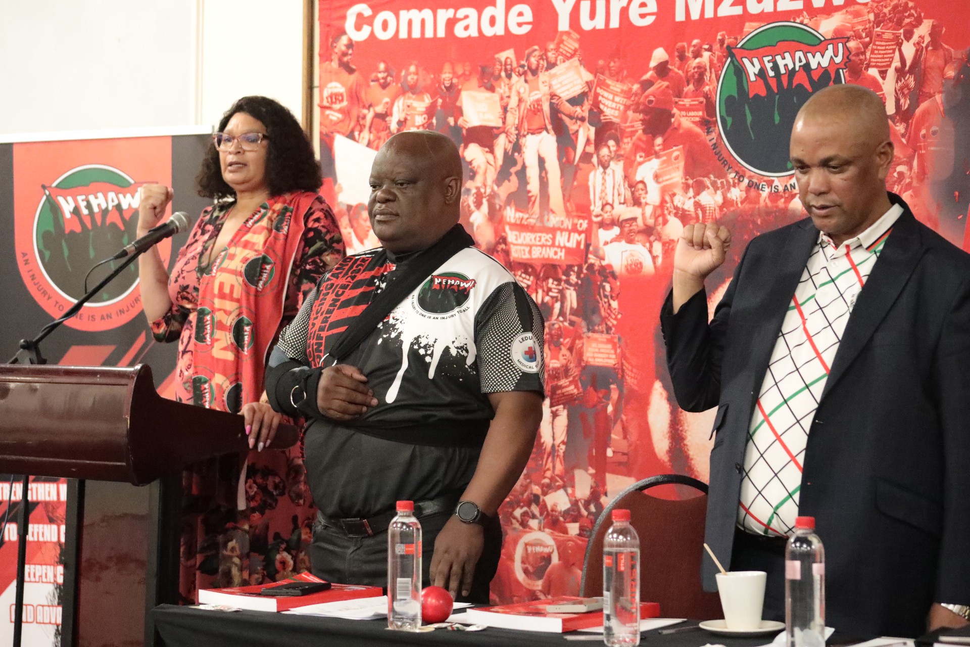 NEHAWU NOBs at the NEC